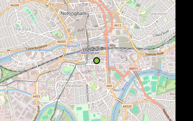 Map showing where Litehouse is